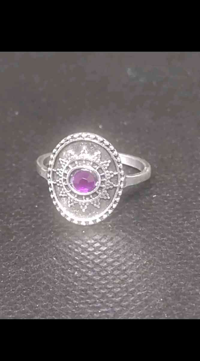 Purple Sun Ring