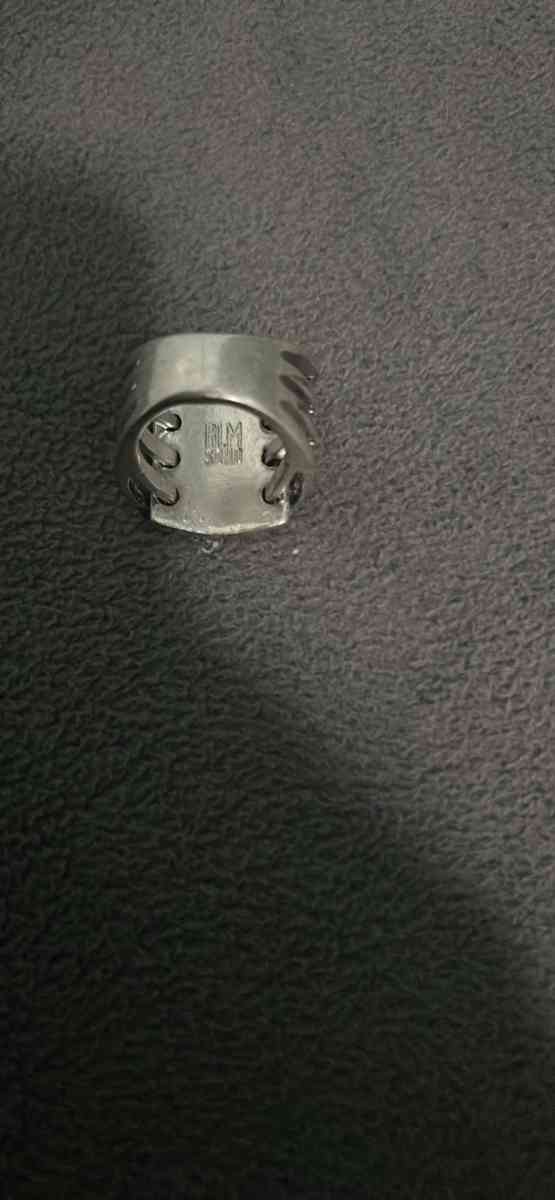 mens rings turquoise tizora natural stone