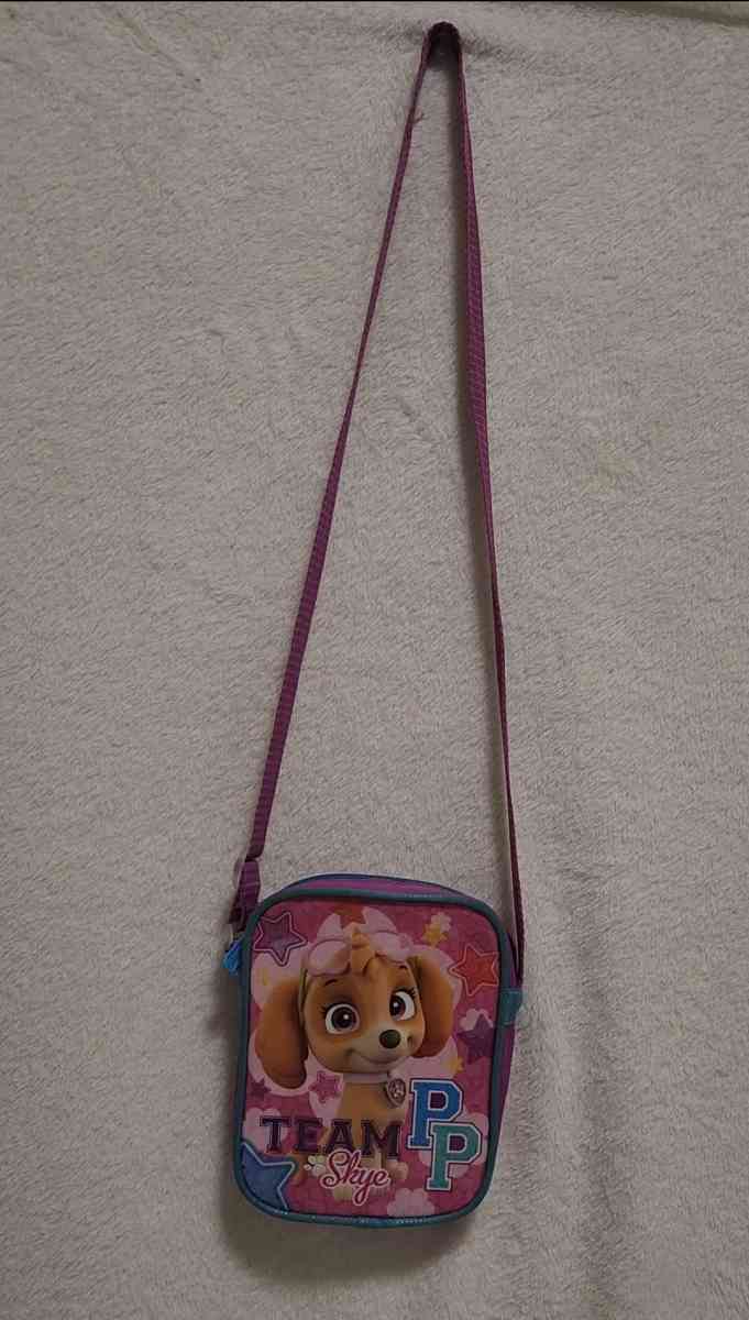 RARE Girls Paw Patrol Skye Purple Crossbody Bag