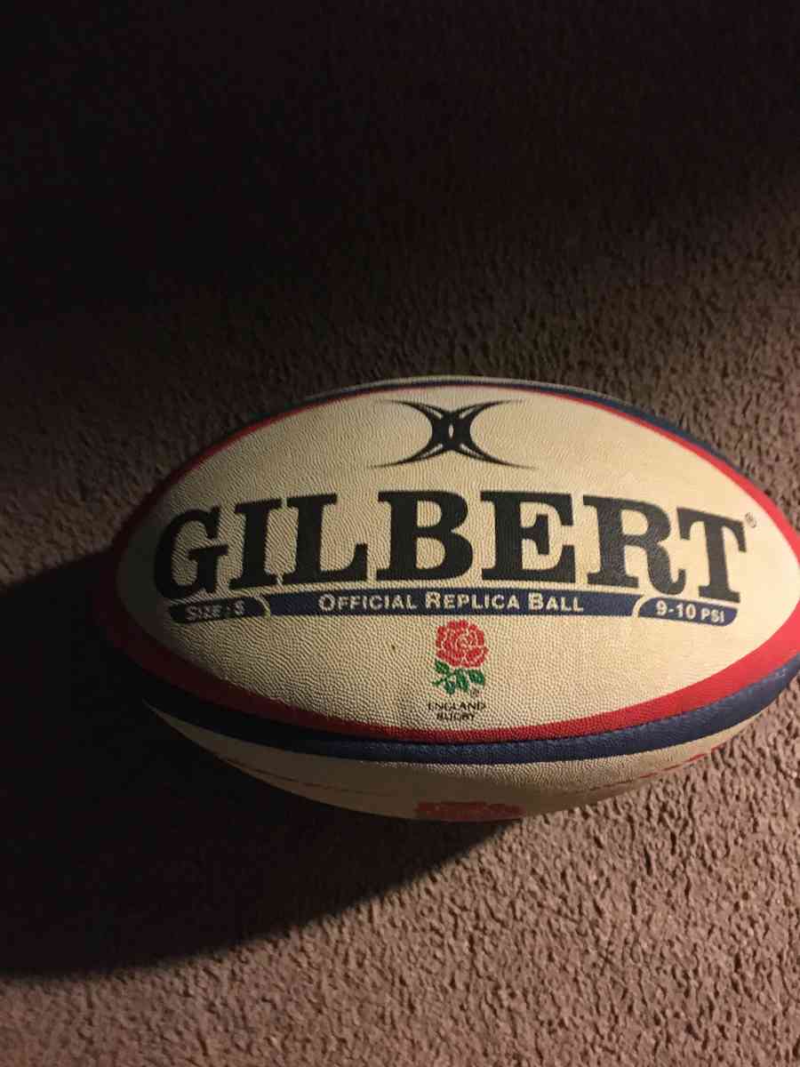 Brand new Gilbert rugby ball from England