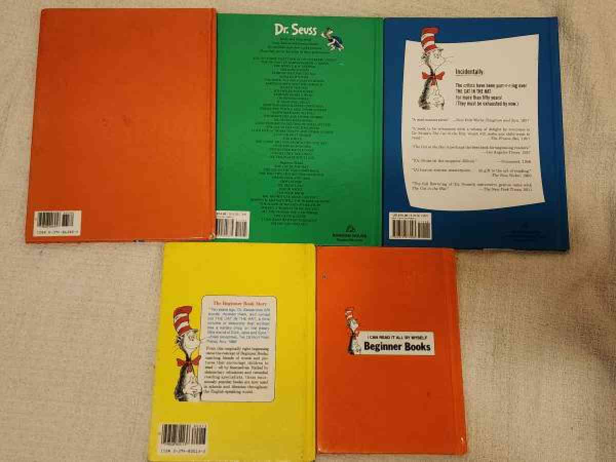 Vintage Dr Seuss five books