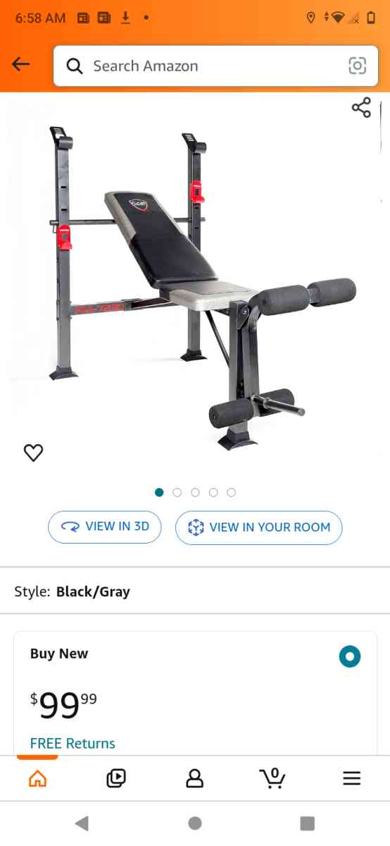 Cap Workout Bench
