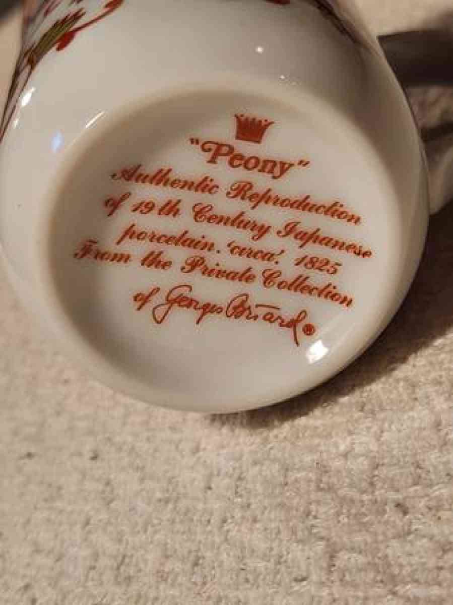 Vintage porcelain mugs