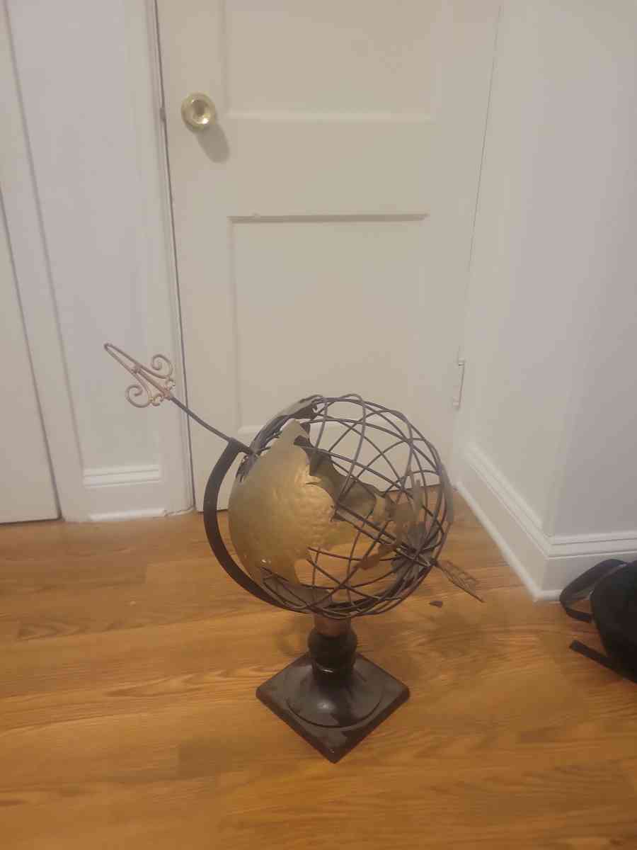 Metal Armillary Globe Sphere