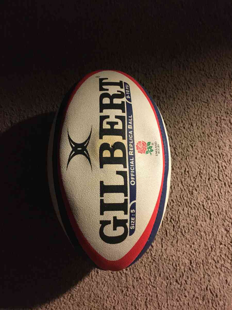 Brand new Gilbert rugby ball from England