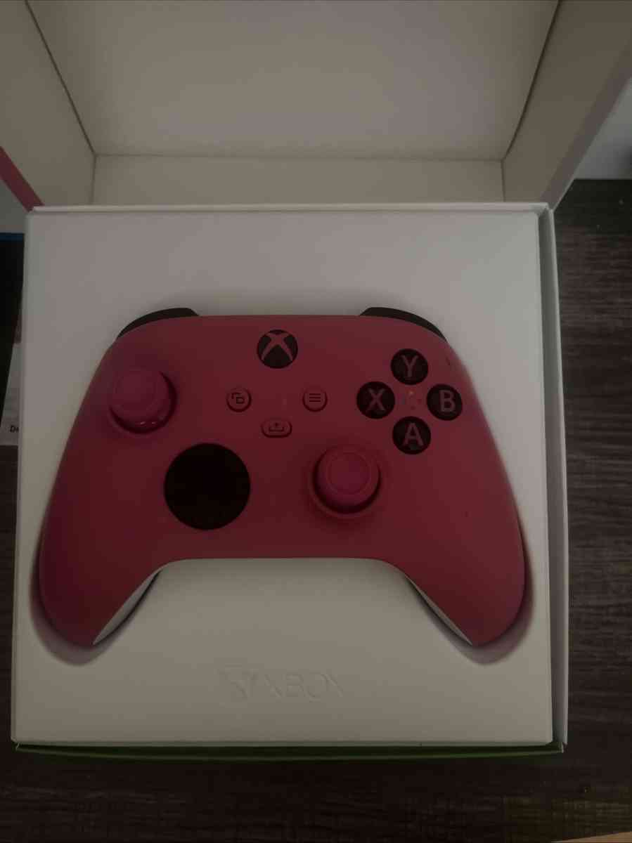 Xbox controller deep pink