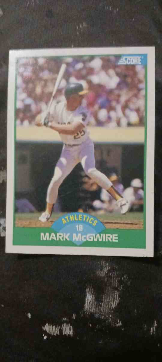 mark maguire baseball card
