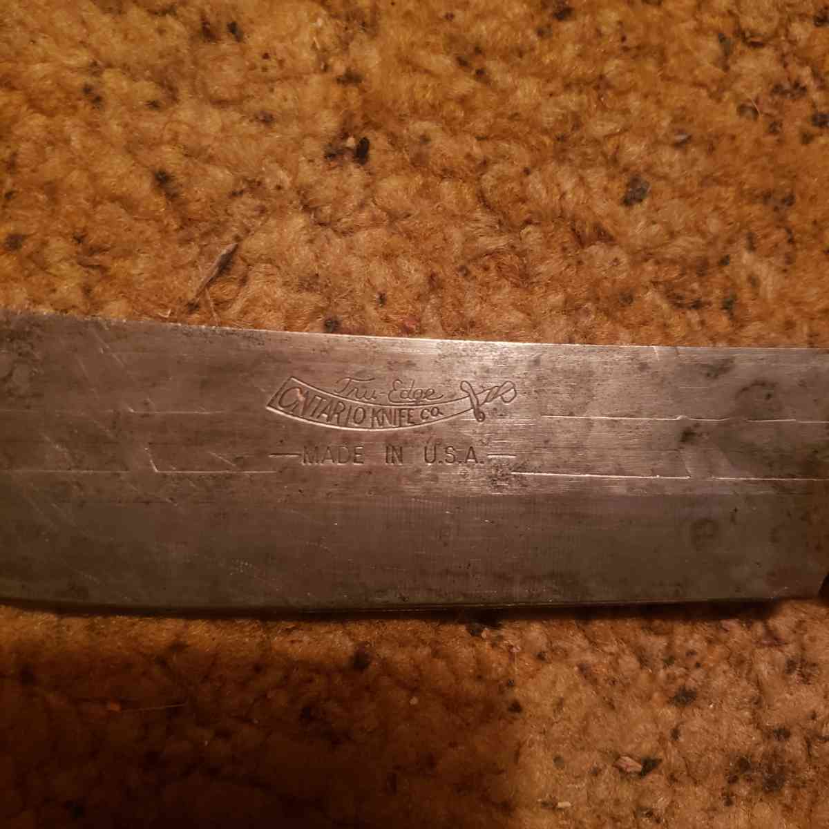 Old Hickory Vintage True Edge Ontario Knife