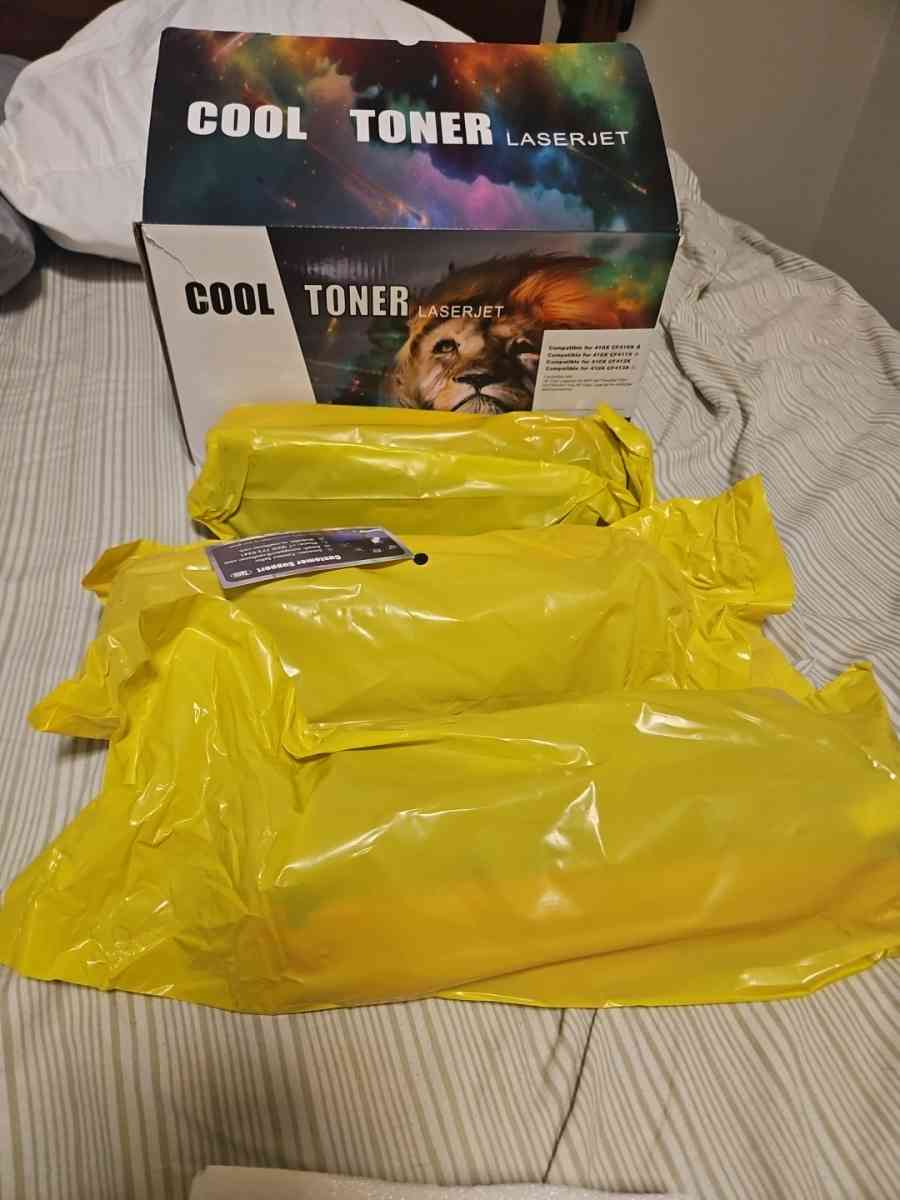 New toner 3 pack
