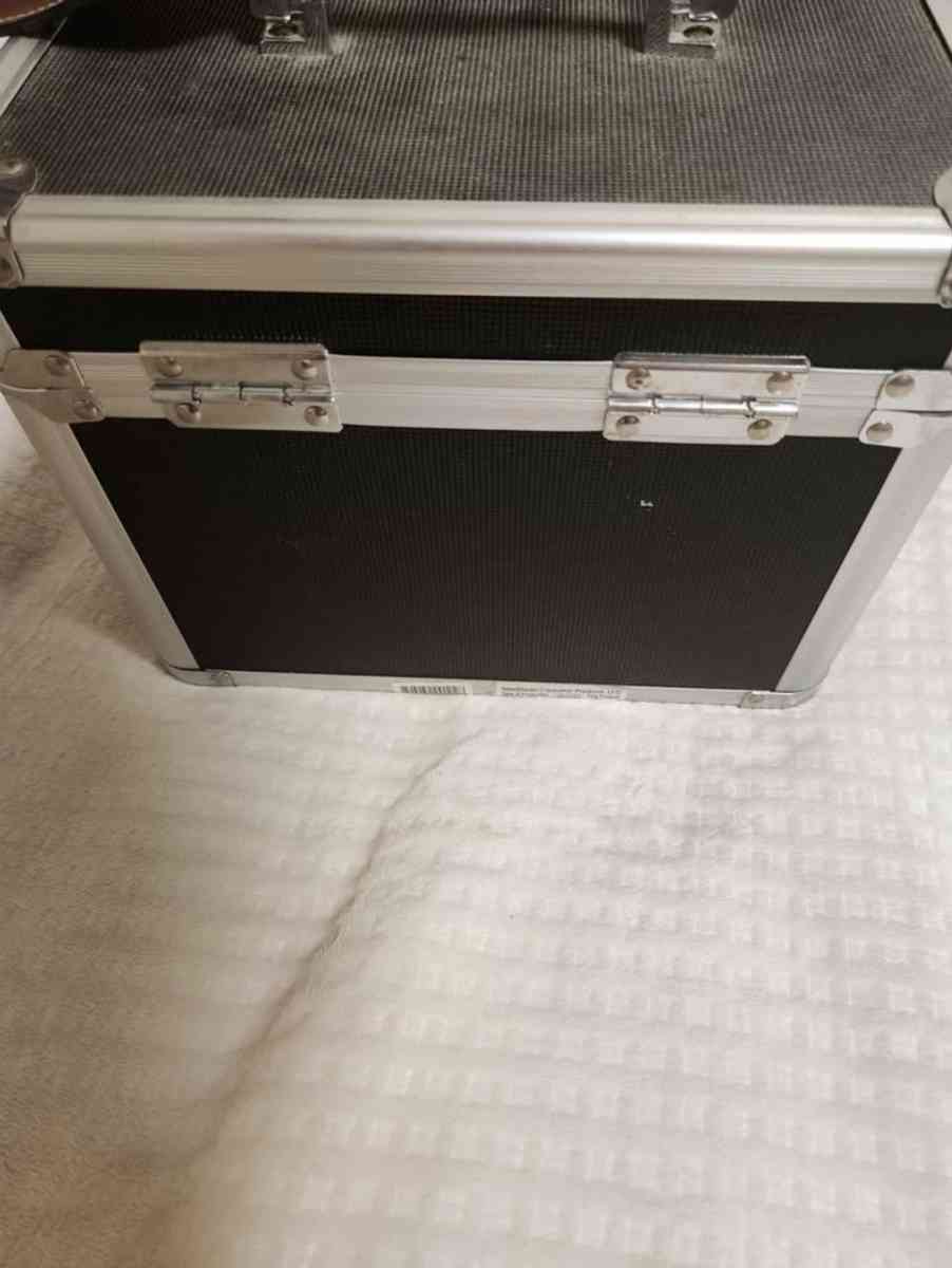 Unbranded Black and Silver Combination Lock Box