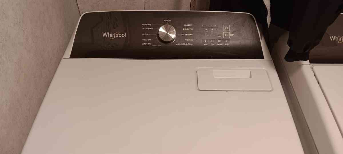 whirlpool washer and dryer