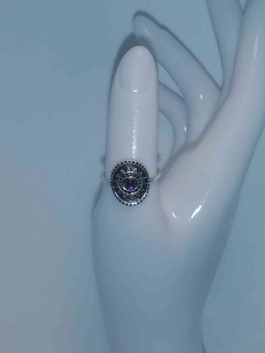Purple Sun Ring