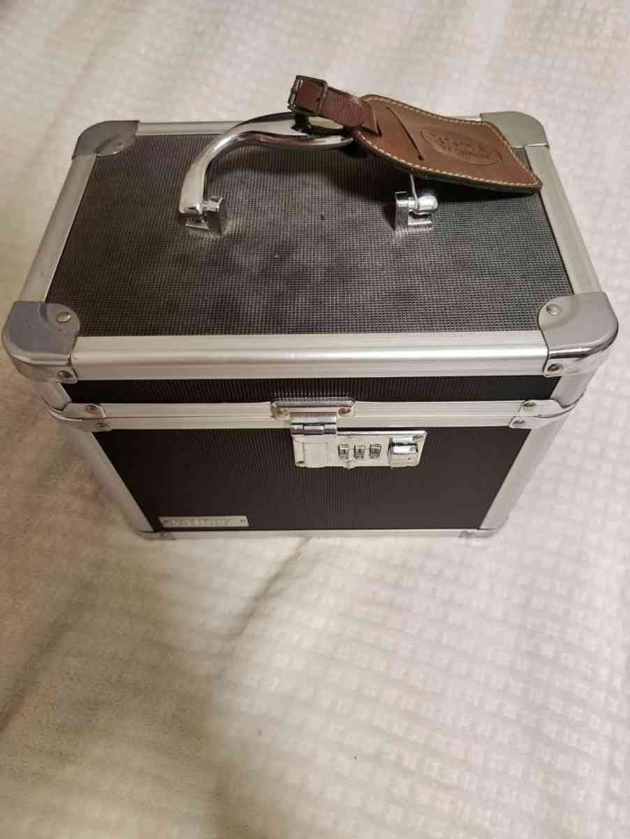 Unbranded Black and Silver Combination Lock Box