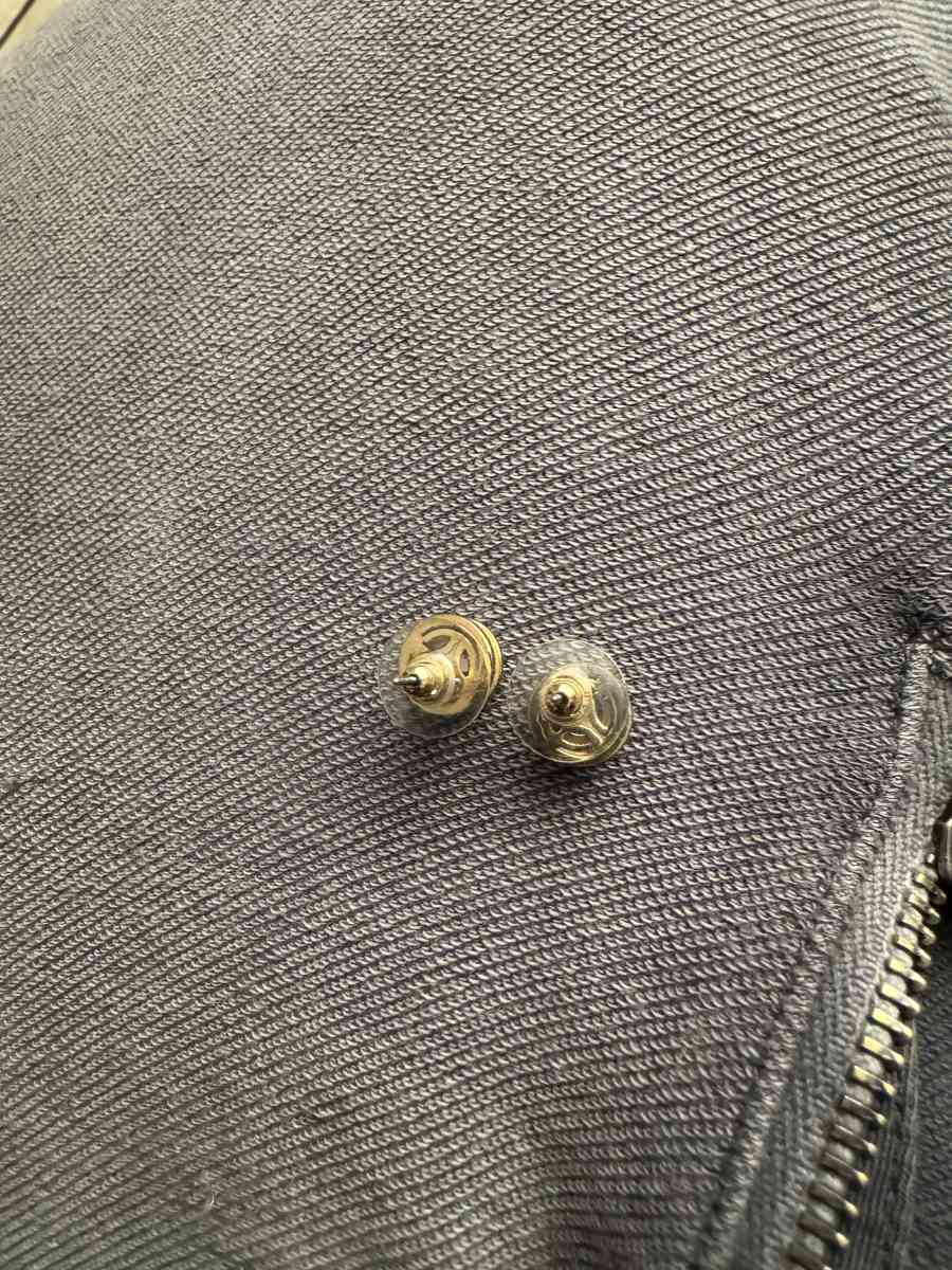 Bullet diamond earrings