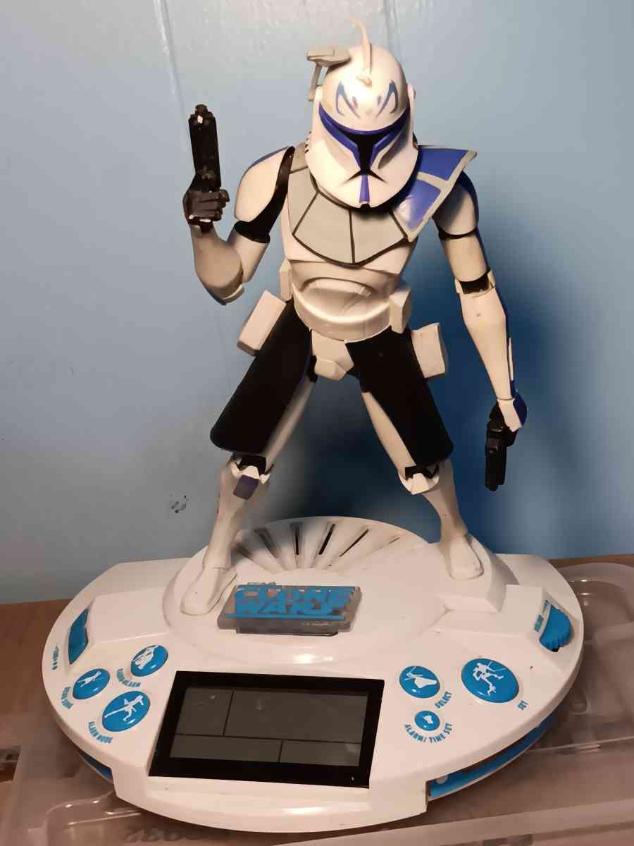 2012 STAR WARS ALARMA CLOCK Captain Rex