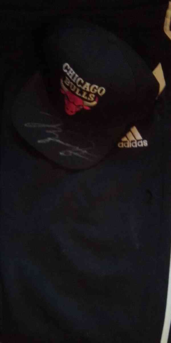 Michael Jordan signed autographed Chicago bulls hat