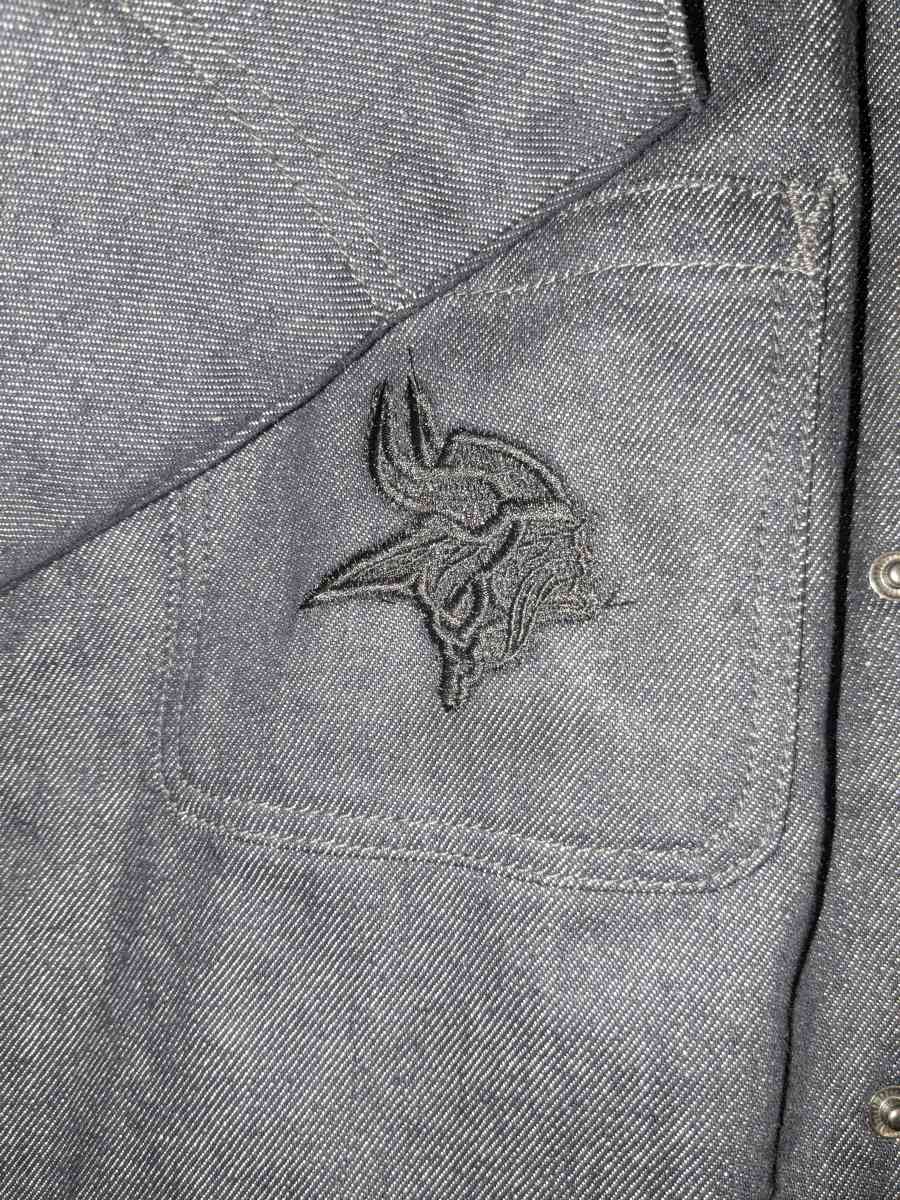 NFL Vikings Jean Jacket