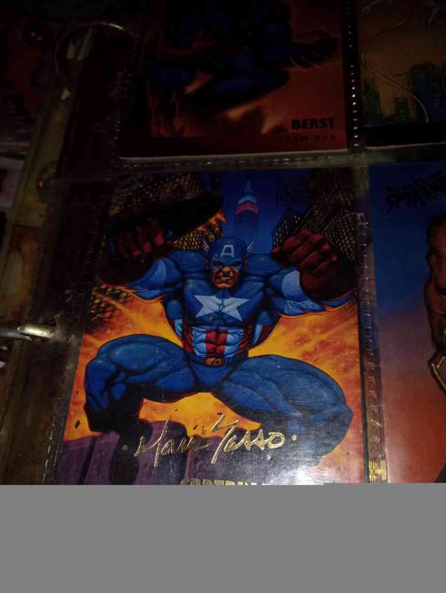 94 and 95 clear ultra Spiderman trading cards