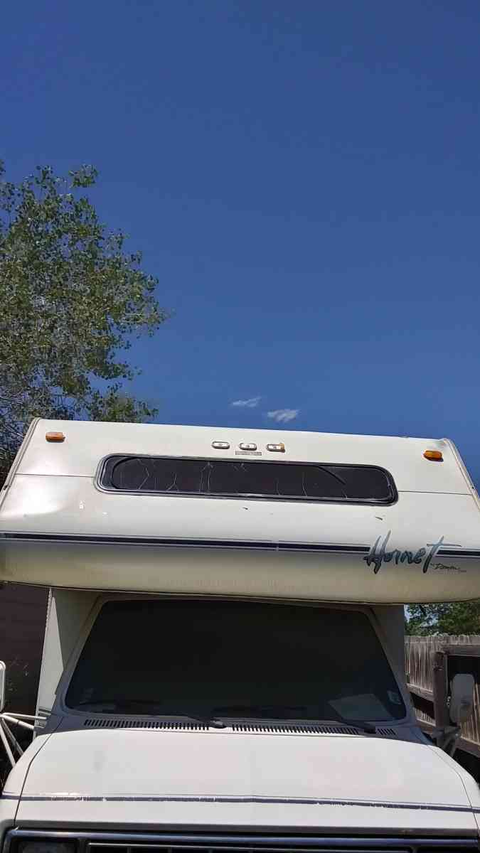 old non running RV camper