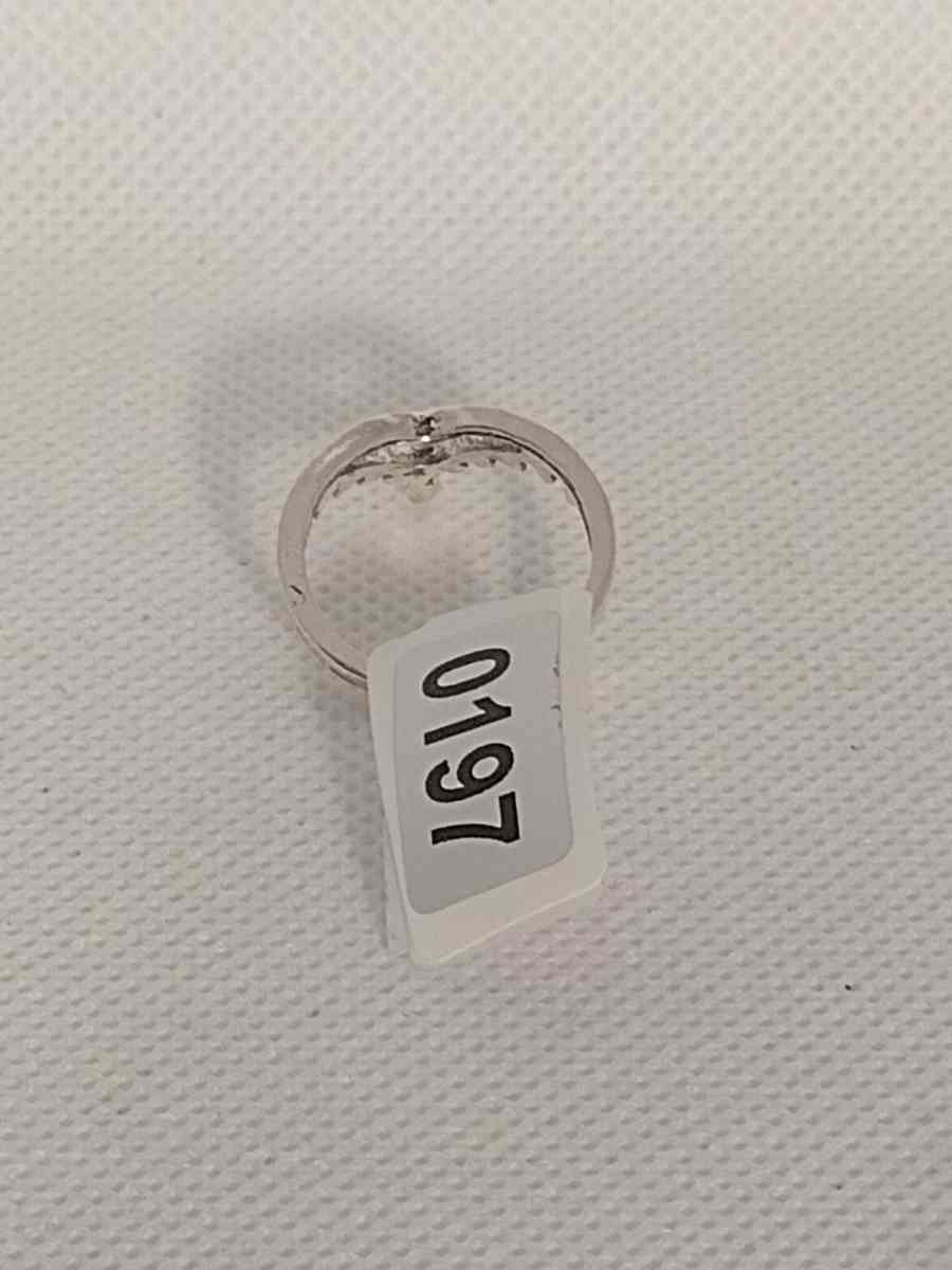 Veil Style Silver Ring