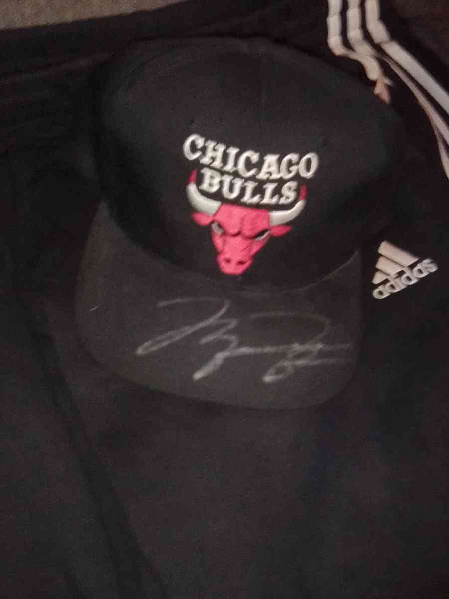 Michael Jordan signed autographed Chicago bulls hat