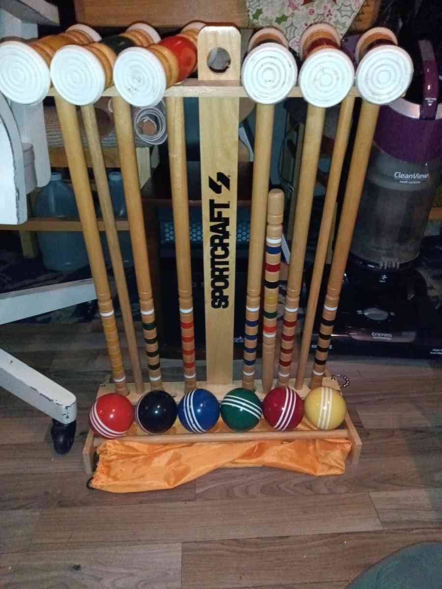 sportscraft croquet set