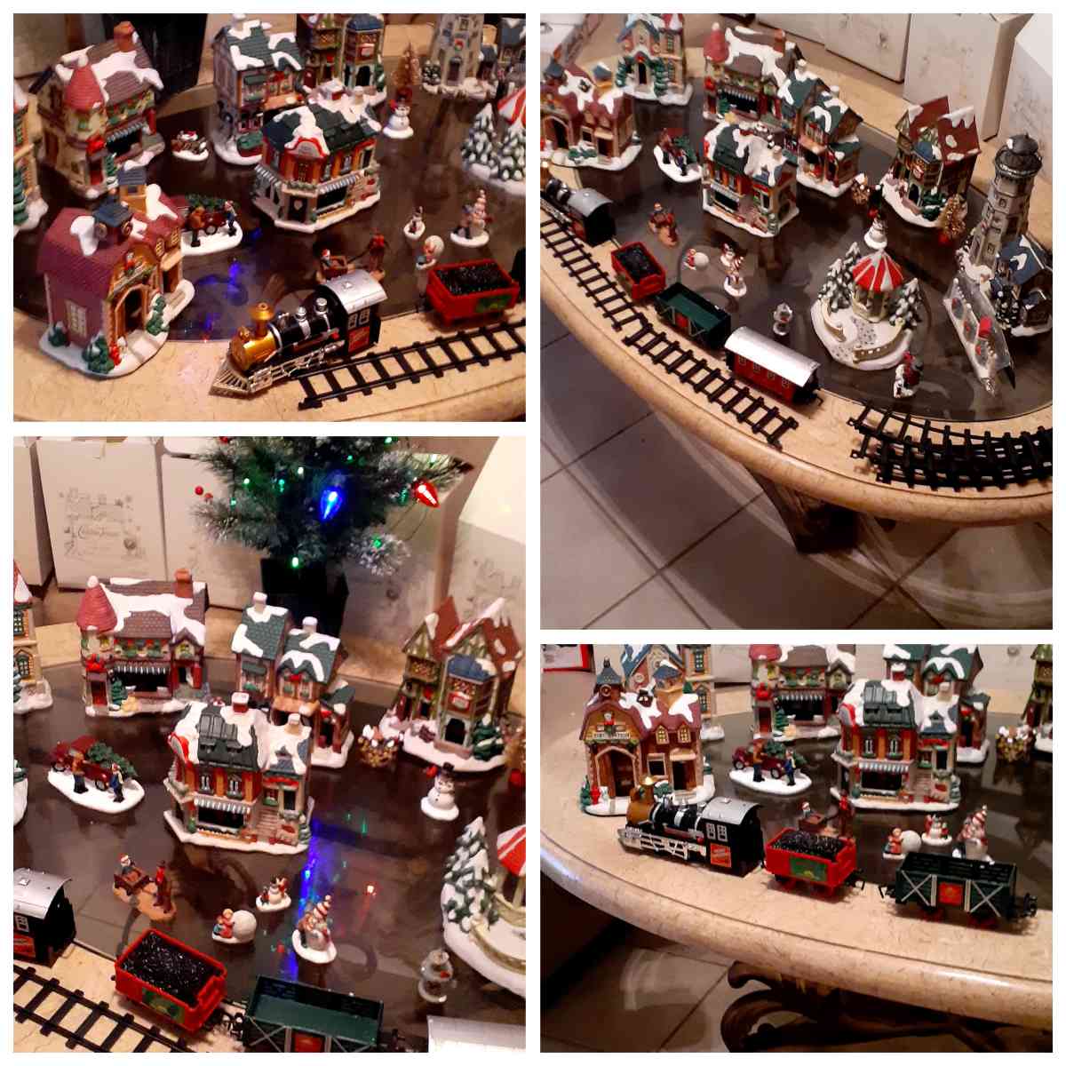 ceramic Christmas House