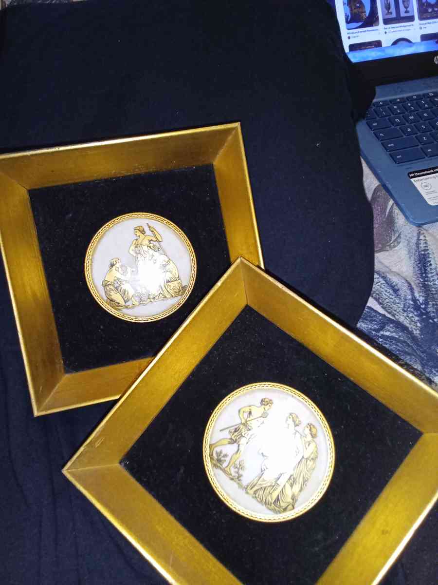 Two Neoclassical Platter Pictures