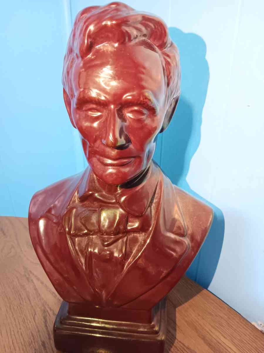 vintage Ceramic Abrahan Linconl