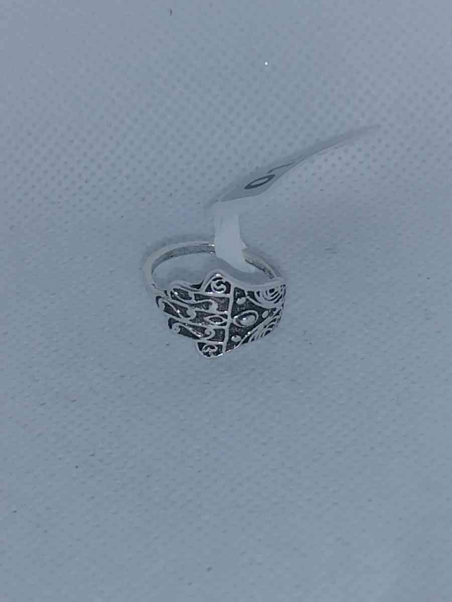 Palm Reader Silver Ring