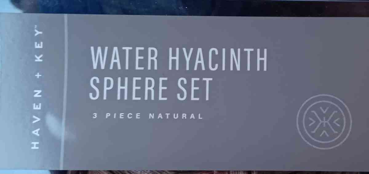 Water Hyacinth Sphere Set