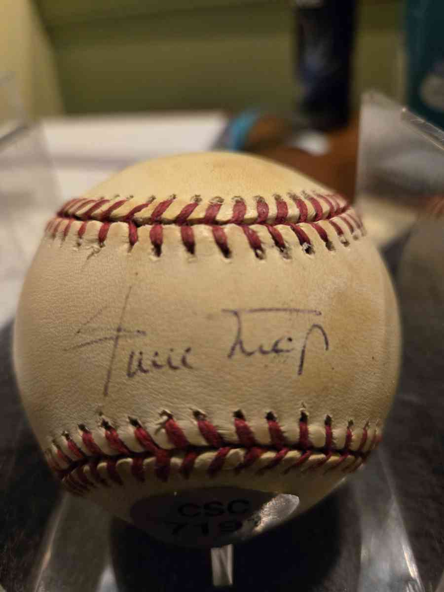 autograph Willie Mays Baseball