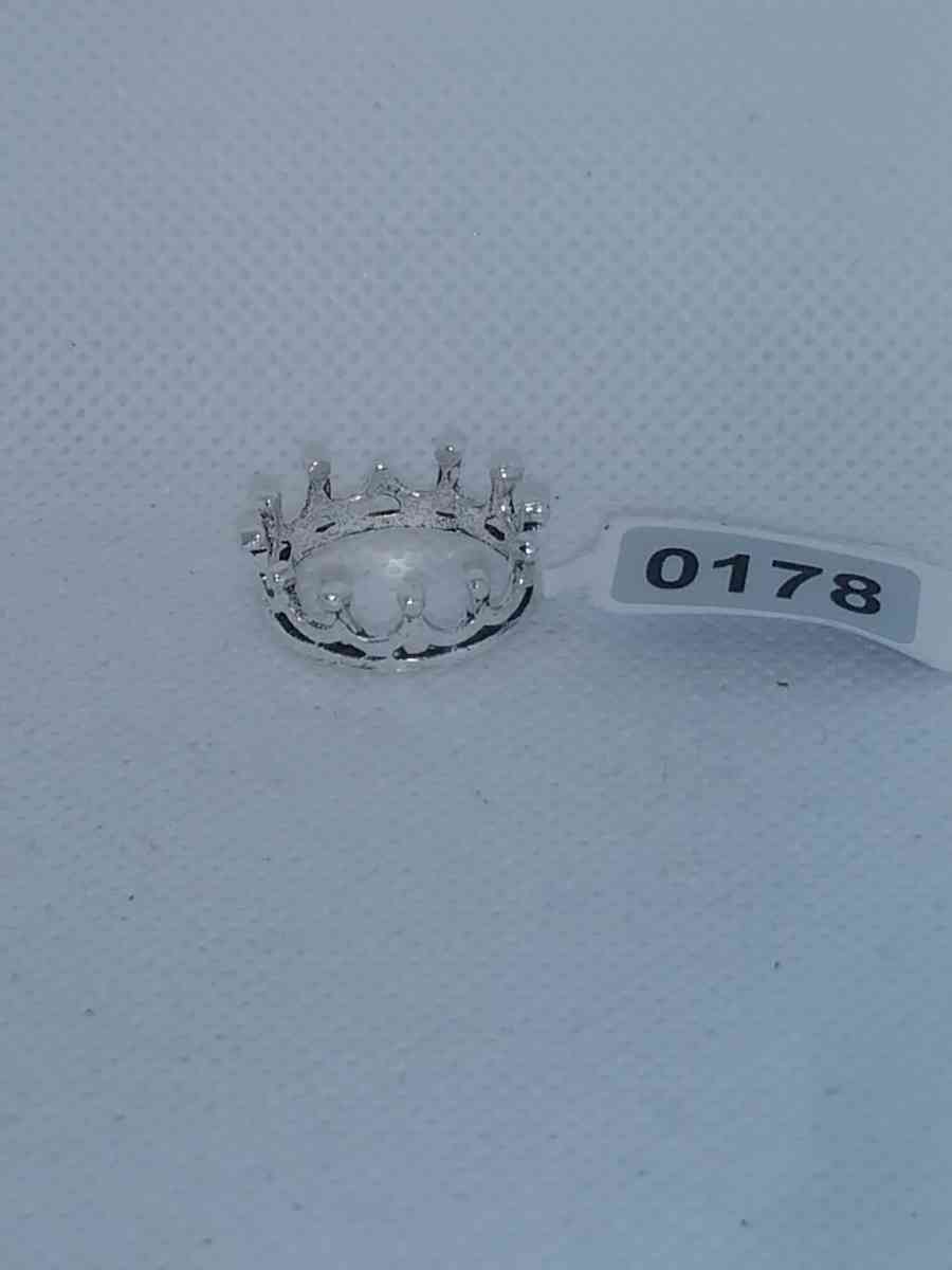 Silver Crown Ring