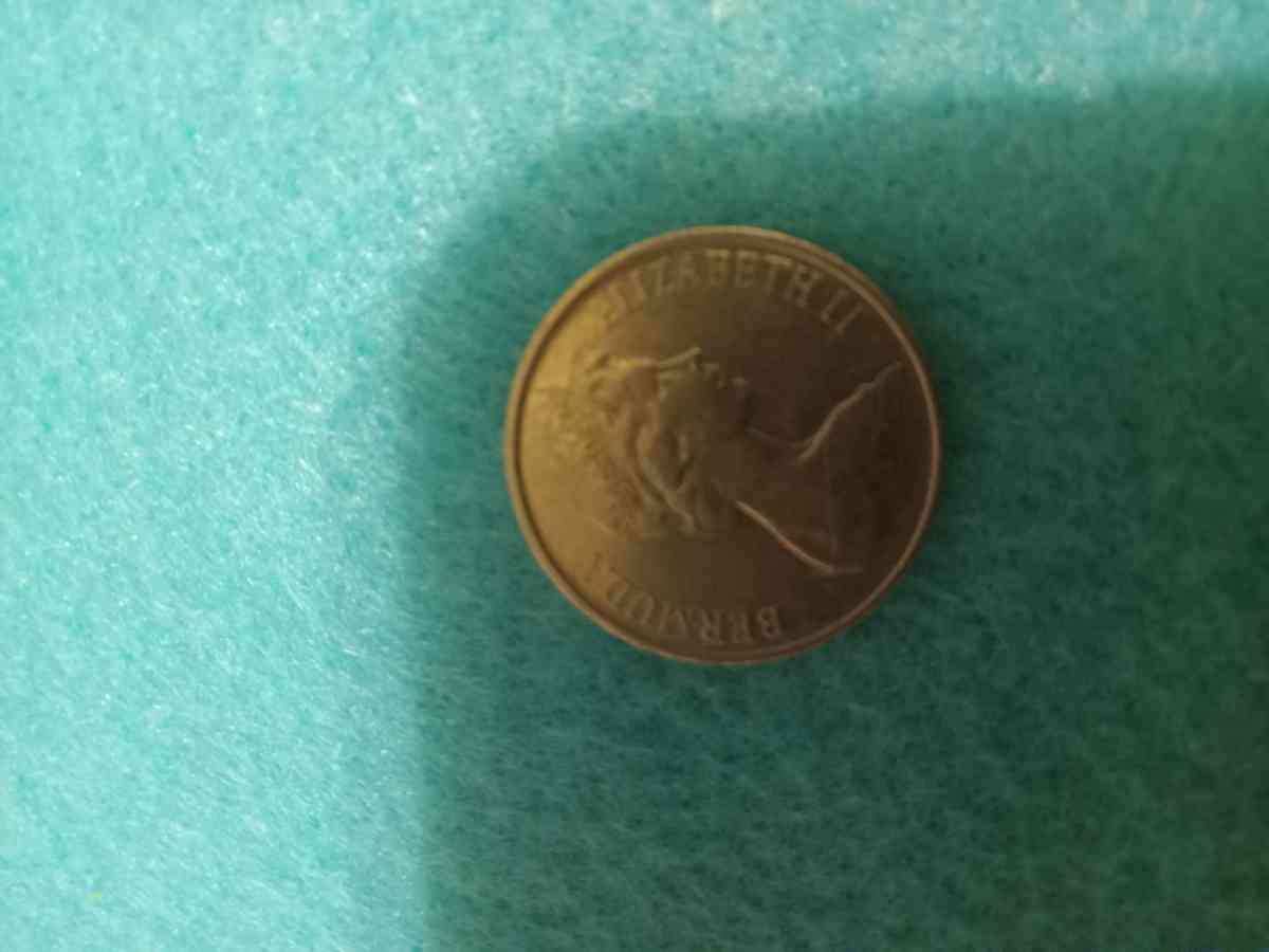 vintage 25cent peice 1979Bermuda Elizibeth II