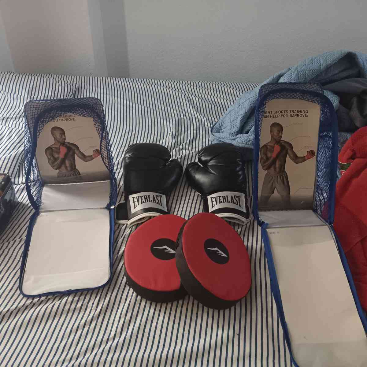 Boxing Gloves and Pads