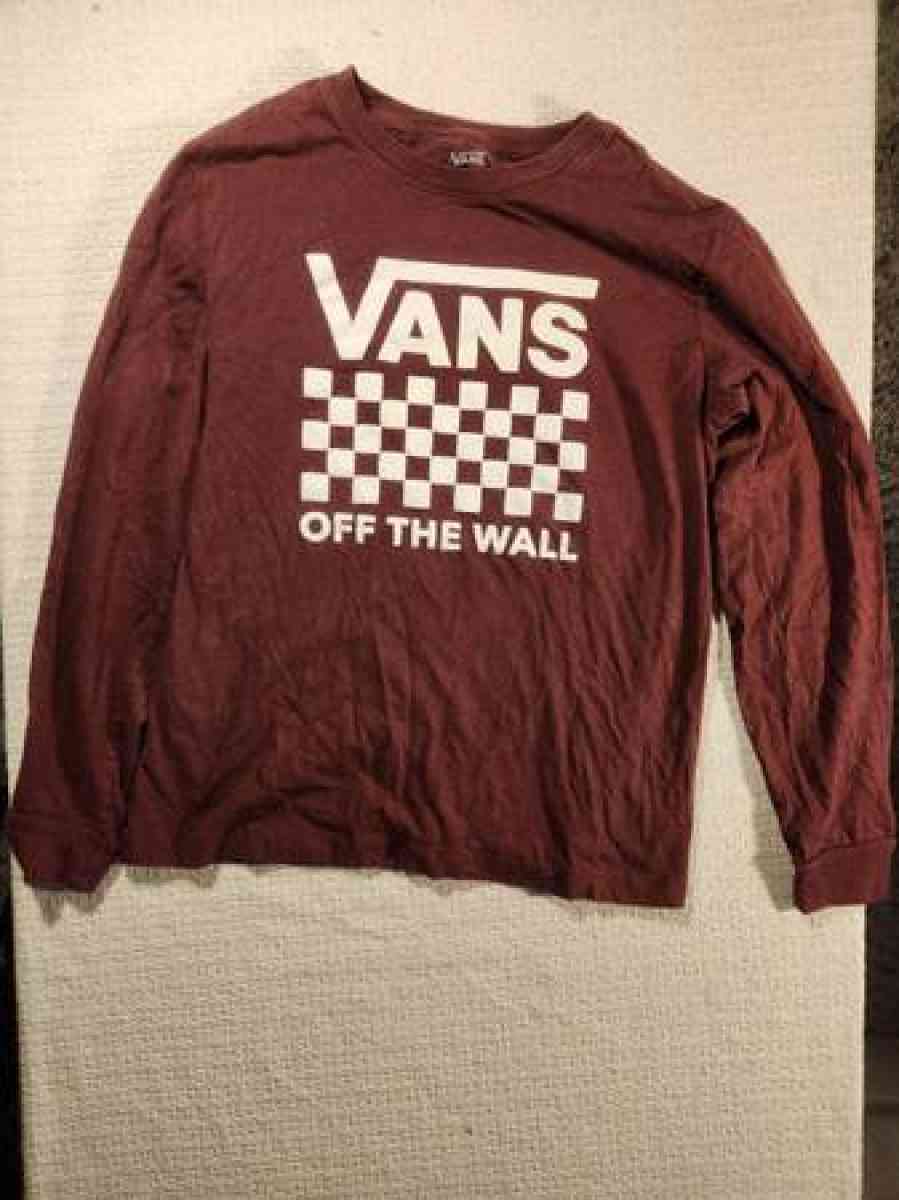 vans longsleeve shirt