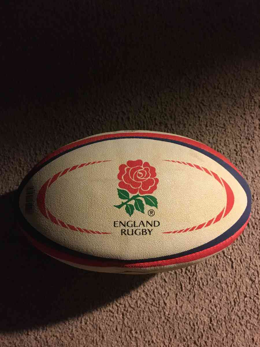 Brand new Gilbert rugby ball from England