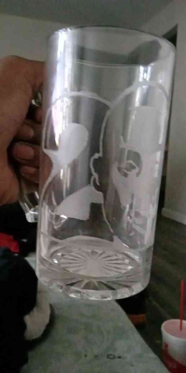 hand engraved  Kobe Bryant mug