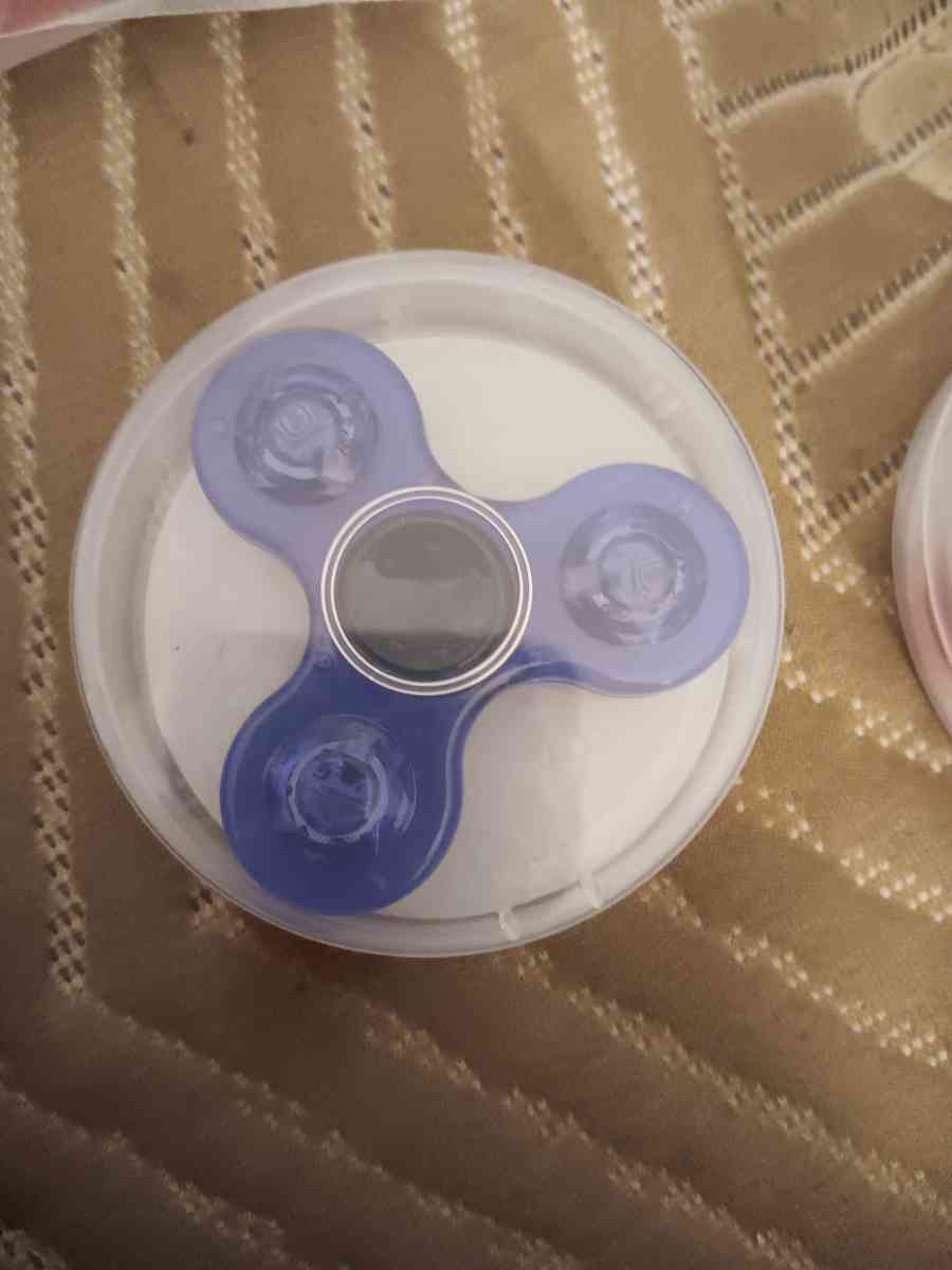 led light up pop it fidget spinner new