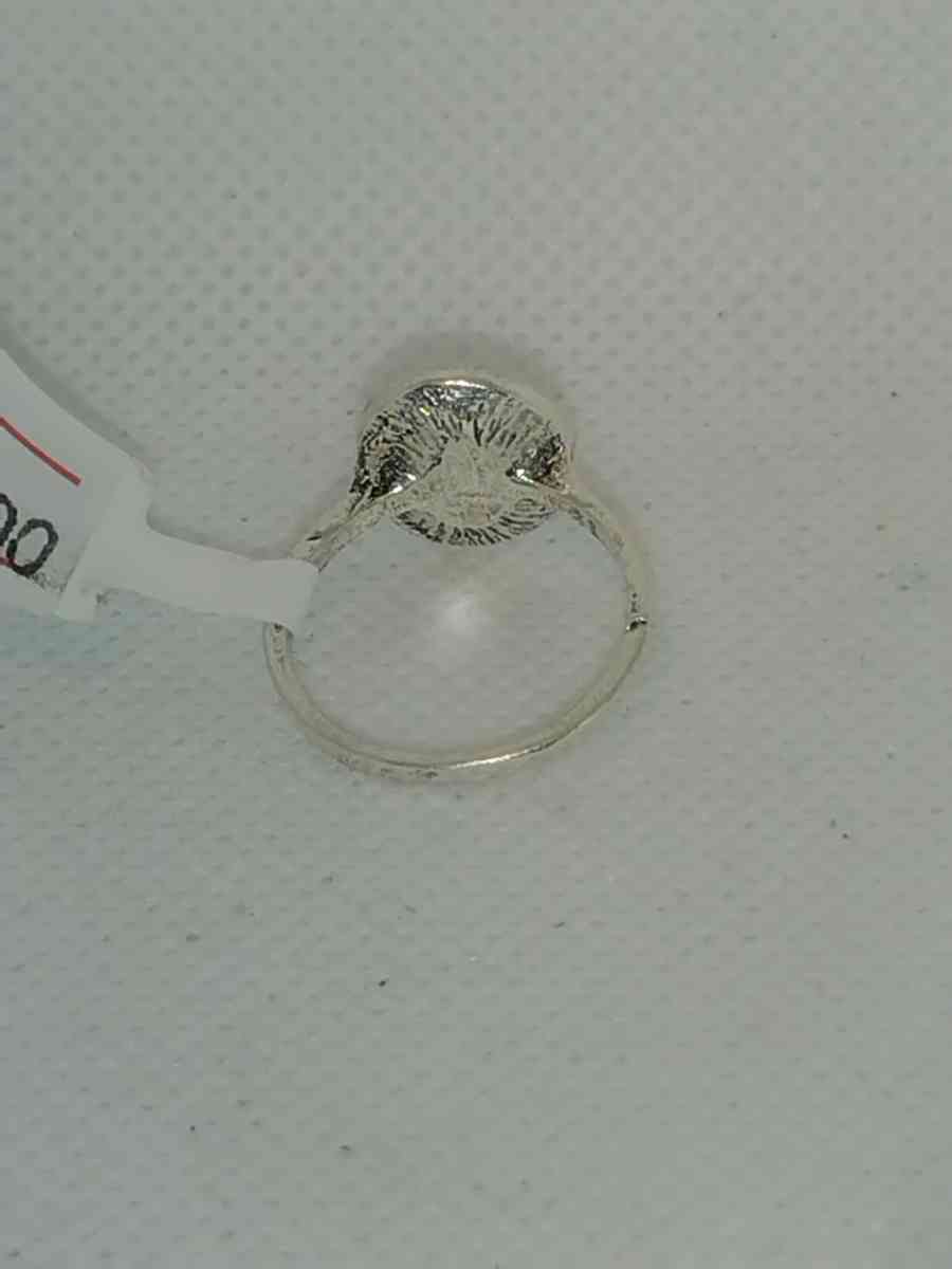 Purple Oval Cut Ring