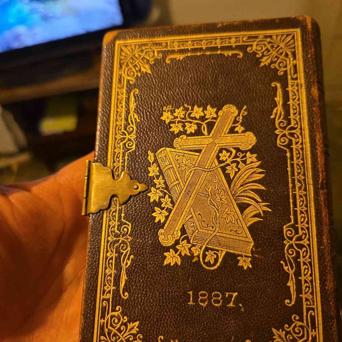 1886 german evangelical Lutheran hymnal