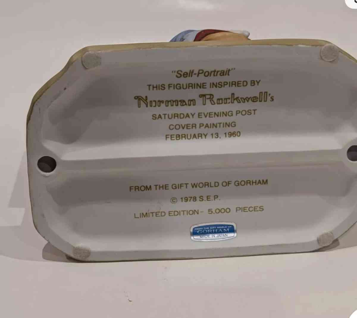 Norman Rockwell figurine