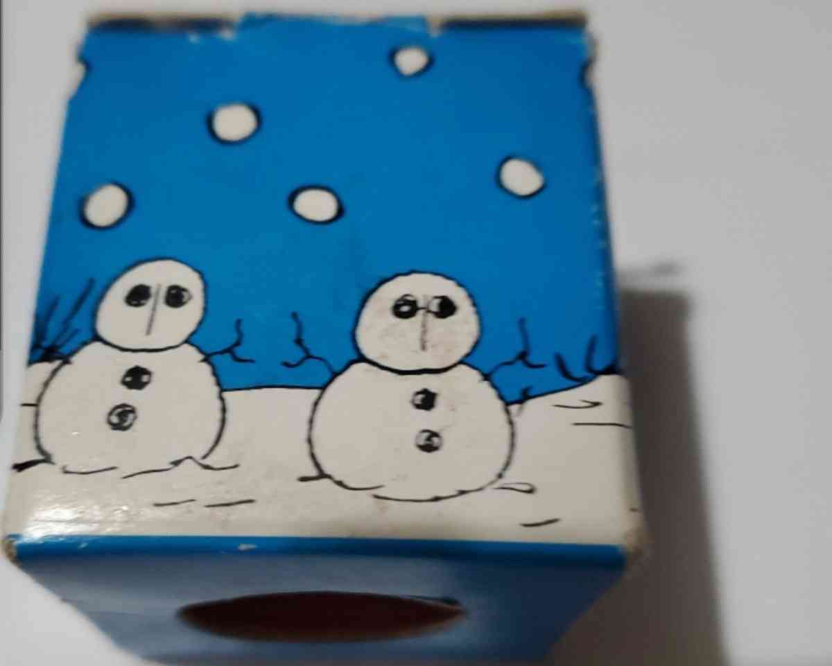 VINTAGE PEANUTS CHARLIE BROWN POP UP X MAS ORDIMENT