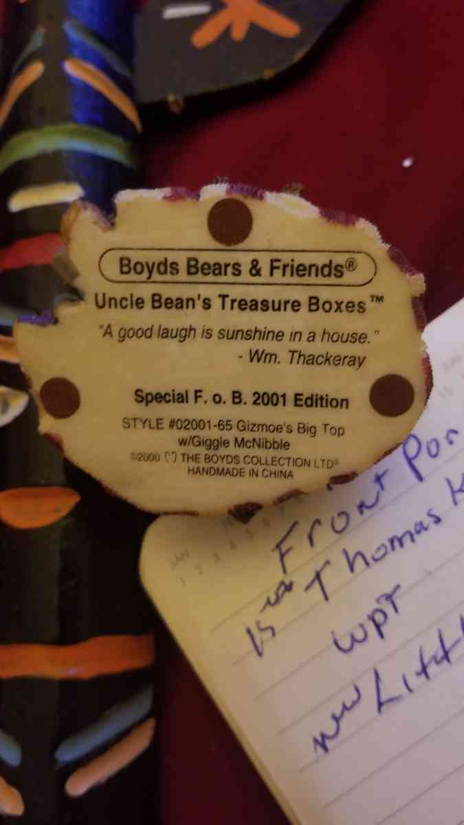 Boyds bear collection