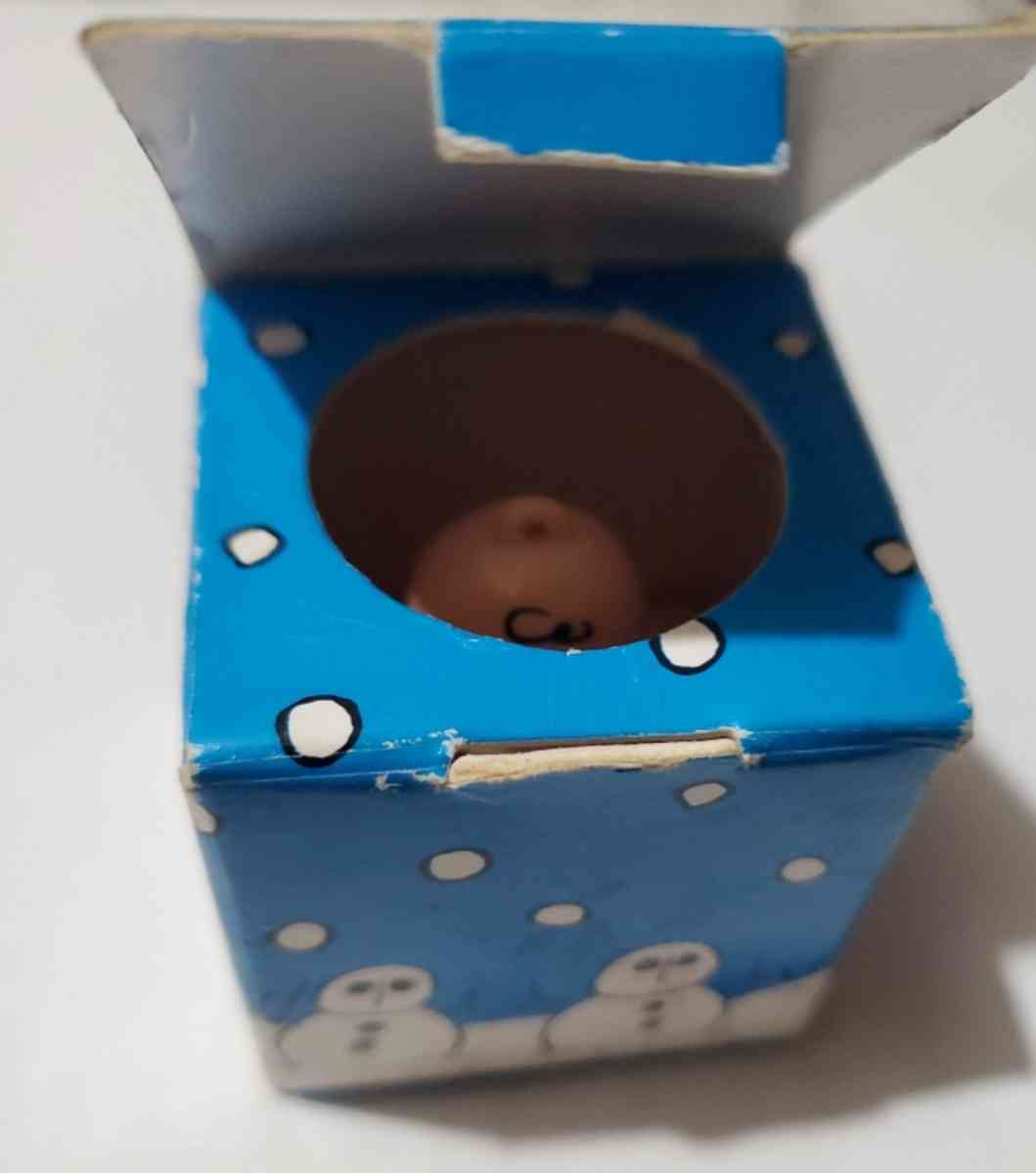 VINTAGE PEANUTS CHARLIE BROWN POP UP X MAS ORDIMENT