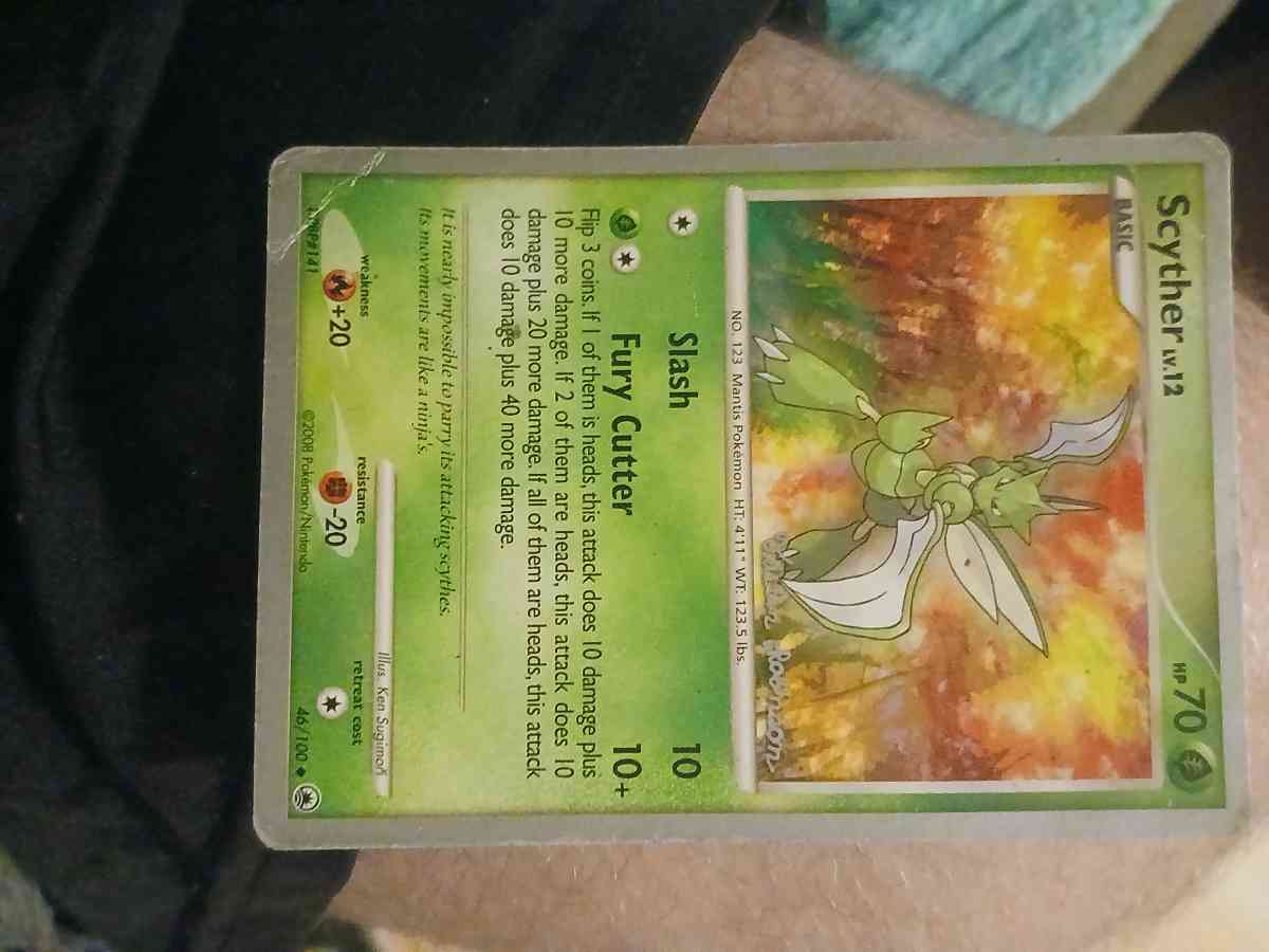 rare 1995 collectibles pokemon cards