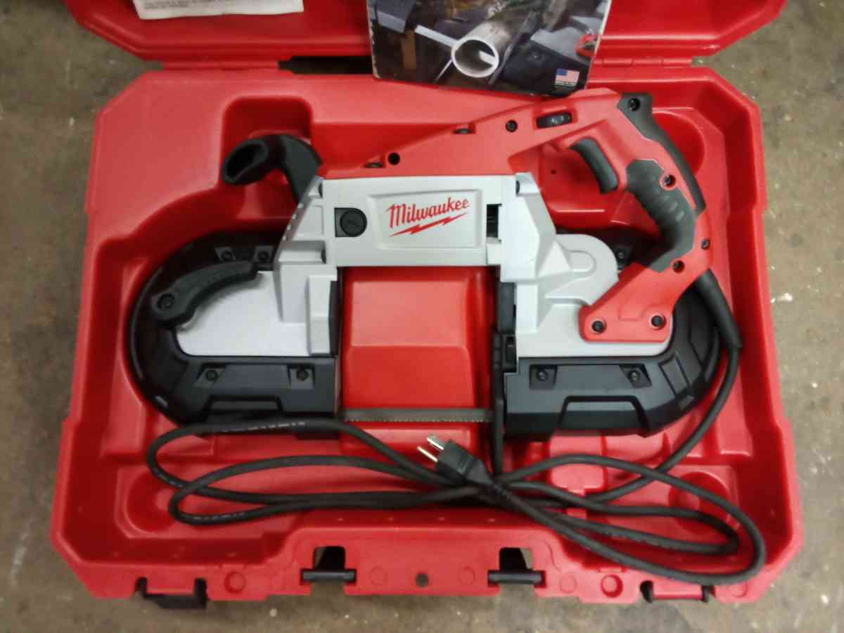 Milwaukee 11A Deep Cut Band Saw  3 Band saw blades