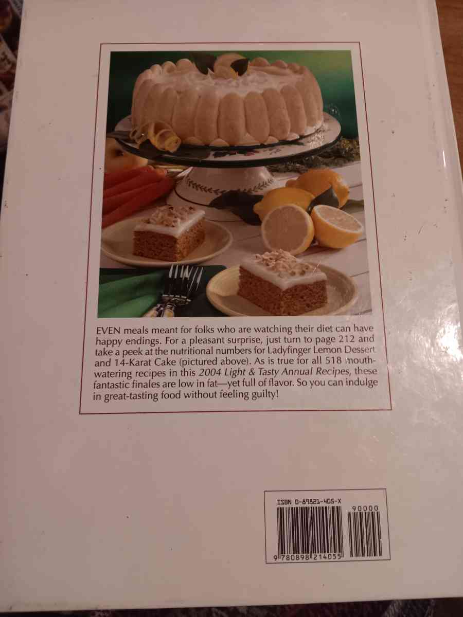 Taste of Home LightTasty cookbook 2004