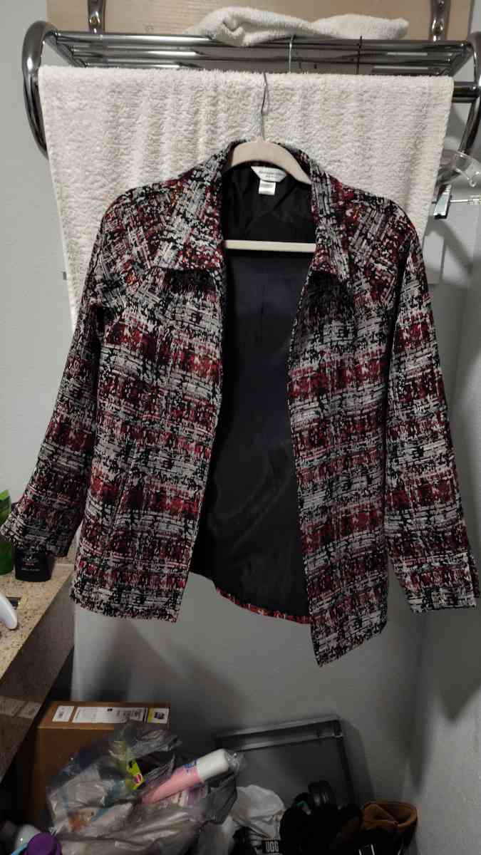 RARE VTG Christopher  Banks Monogram Casual or Business Blaz