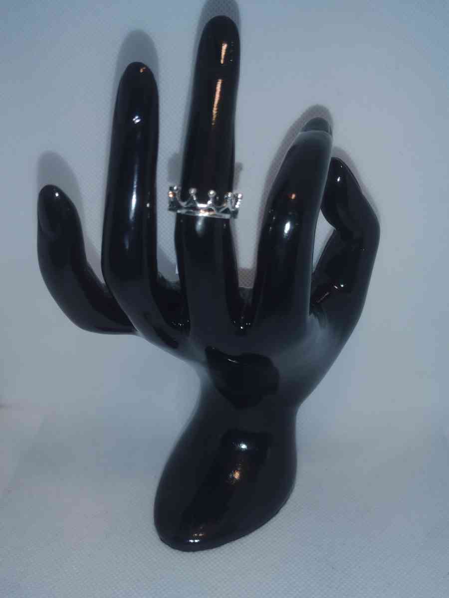 Silver Crown Ring